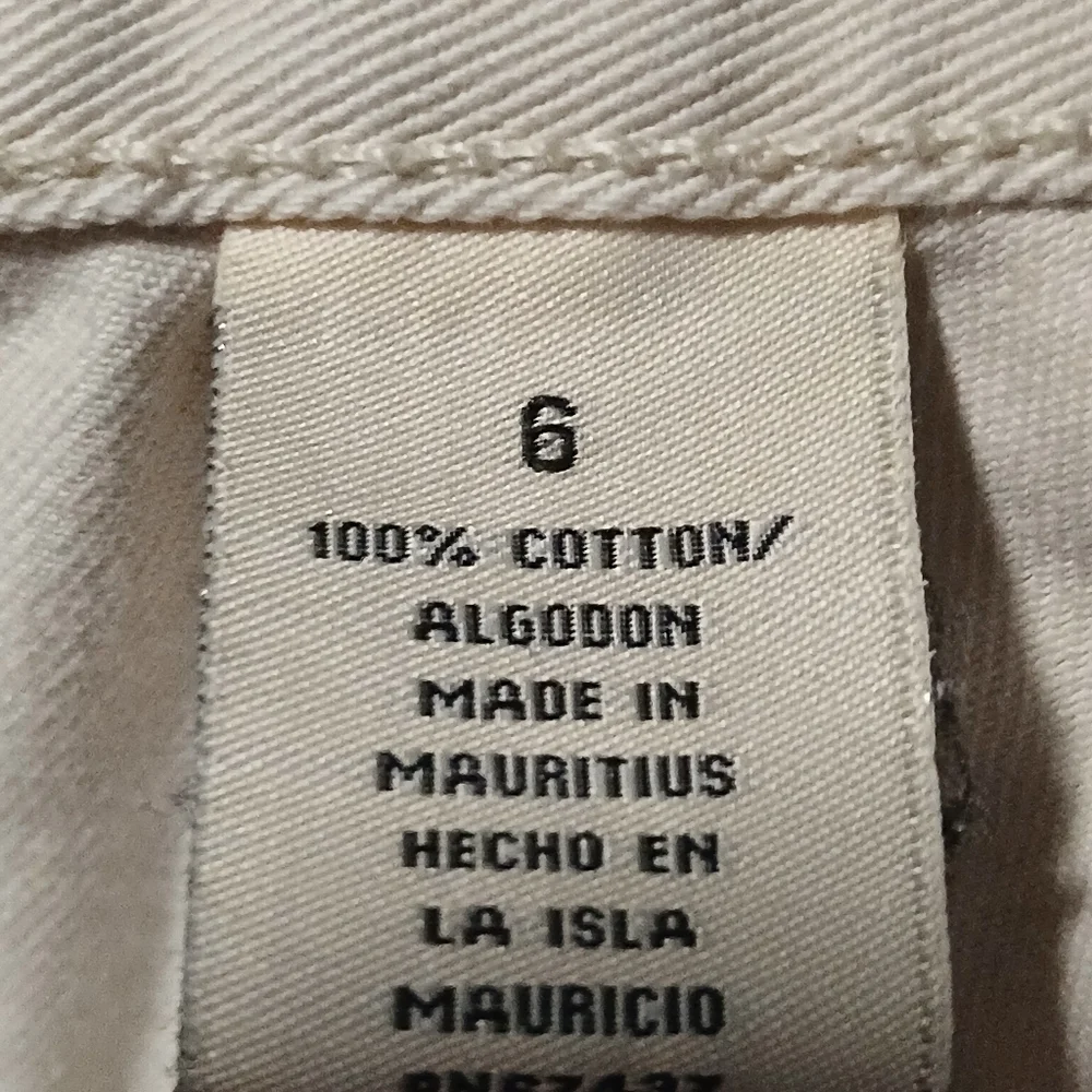 Ralph Lauren polo jean  company ladies off white jeans. Size 6 - Picture 12 of 12